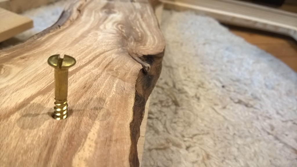 MagicMirror wood screw