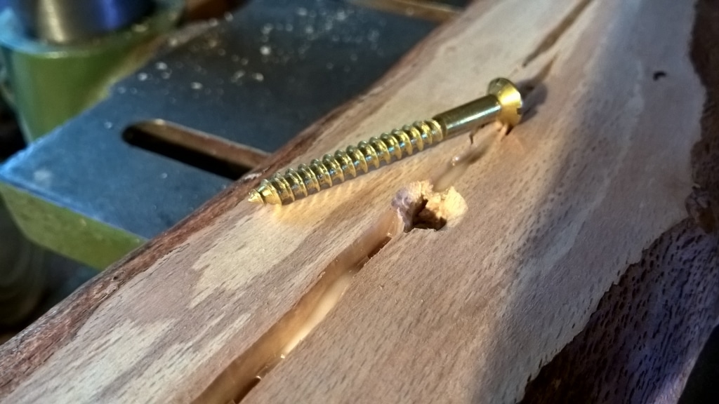MagicMirror screw wood glue frame cherry wood